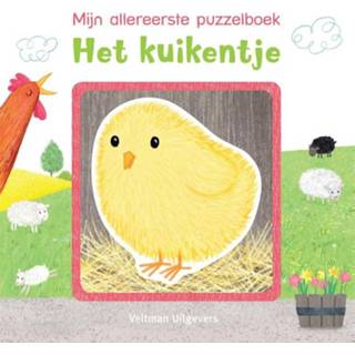 👉 Puzzelboek Mijn allereerste - Het kuikentje. Hardcover 9789048318346