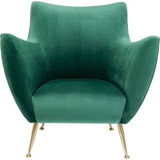 👉 Fauteuil donkergroen groen metaal active Kare Goldfinger Green 4025621851615