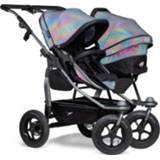 👉 Kinderwagen jongens grijs kinderen Tfk broertje/zusje Duo Air Glow in the Dark