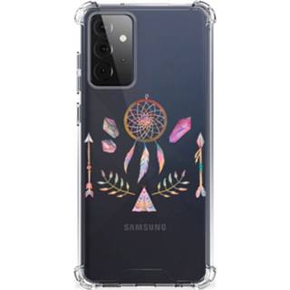 👉 Bumper hoesje Samsung Galaxy A72 4G/5G Stevig Boho Dreamcatcher 8720215029604