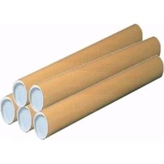 👉 Poster One Size bruin 5 Kartonnen hobby koker 43 cm - 8718758972648