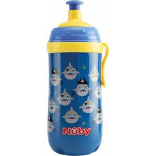 N没by drinkbeker Pop-up met lichtgevende ring vanaf blauw meisjes Drinkbeker blauw meisjes N没by Pop-up met lichtgevende ring vanaf 18 maanden 360 ml in 5414959057612