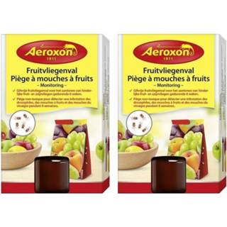 👉 Fruitvliegje One Size meerkleurig 2x Aeroxon fruitvliegenval 40 ml - Fruitvliegjes vangers Insectenbestrijding 8720147305647