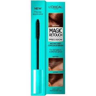 👉 Concealer grijs bruin L'Oreal Magic Retouch Precision Brown Instant Grey Brush 8 ml 3600523654338