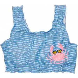 👉 Playshoes - Kid's UV-Schutz Bikini Krebs - Bikini maat 122/128, blauw/grijs