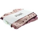 👉 Rompertje lila pasgeborene meisjes paars Pippi met lange mouwen 4-pack 5712672364308