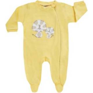👉 Pyjama geel pasgeborene jongens JACKY 1tlg. BASIC LINE lichtgeel 4001742836281