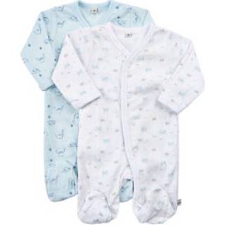 👉 Pyjama blauw pasgeborene jongens Pippi met benen 2-pack light 5712672821313