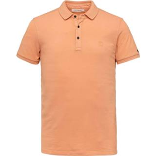 👉 Short sleeve s l XL XXL m men poloshirts rood polo slim fit light p dusty coral 8719419771945 8719419771969