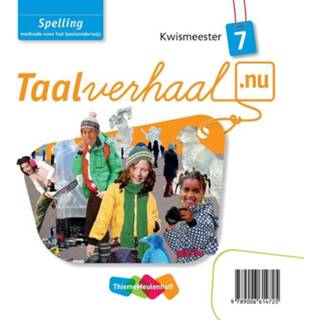 👉 Nederlands leerlingenboek algemeen ThiemeMeulenhoff boek Taalverhaal.nu Spelling 7 Kwismeester 9789006614725