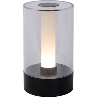 👉 Tafel lamp zwart male Lucide tafellamp LED Tribun 3W 5411212262721