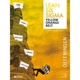 👉 Lean six sigma oefenboek voor Yellow Belt & Orange Belt - Alfons ten Tije (ISBN: 9789492240040)