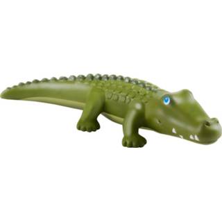 👉 Poppenhuispop groen PVC Little Friends Krokodil Junior 17 Cm 4010168251639