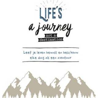 👉 Life is a journey not destination 9789463545518