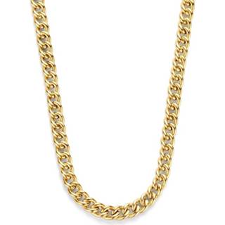 👉 Halsketting geelgoud One Size goudkleurig TFT Collier Gourmet 5,8 mm 46 cm 1 Micron 8718834703067