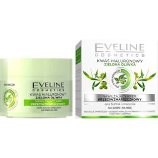 👉 Donkergroen One Size no color Eveline Cosmetics Green Olive Anti-Wrinkle Moisturising Cream Day & Night 50ml. 5901761912289