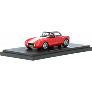 👉 Model auto resin AutoCult rood Lotus Eleven Ghia Aigle - Modelauto schaal 1:43 7445902866805