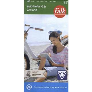 👉 Fietskaart Falk VVV 27 Zuid Holland & Zeeland - (ISBN: 9789028704077) 9789028704077