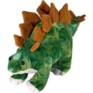 👉 Knuffeldier pluche kinderen Dino Stegosaurus 25 cm