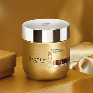 👉 Unisex System Professional LuxeOil Keratin Restore Mask 200ml 4064666003993