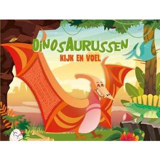 👉 Dinosaurus Kijk en voel - Dinosaurussen 9789463544597