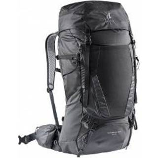 👉 Zwart grijs uniseks Deuter - Futura Air Trek 50+10 Trekkingrugzak maat 50 + 10 l, zwart/grijs 4046051112411