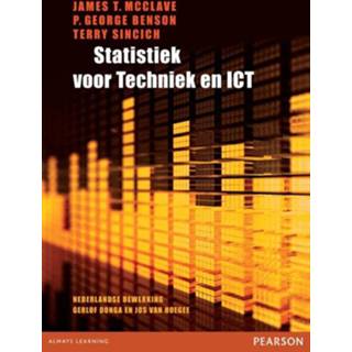 👉 Statistiek voor Techniek en ICT - G.P. Benson, J. T Macclave, T. Sincich (ISBN: 9789043014090)