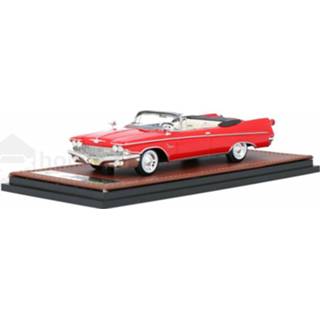 👉 Model auto resin glm rood Imperial Crown Convertible - Modelauto schaal 1:43