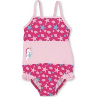 👉 Badpak magenta mengweefsel babymode meisjes Sterntaler 4004701282389