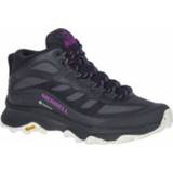 👉 Merrell - Women's Moab Speed Mid GTX - Wandelschoenen maat 36, zwart