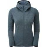 👉 Montane - Women's Protium Hoodie - Fleecevest maat S, purper/zwart/grijs