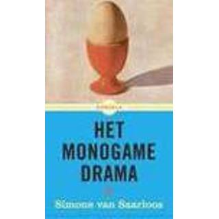 👉 Het monogame drama. Van Saarloos, Simone, Paperback 9789023495864