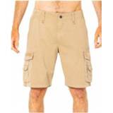 👉 Rip Curl - Trail Cargo Walkshort - Short maat 38, beige