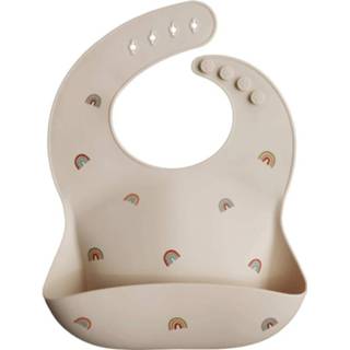 👉 Slab silicone Mushie Rainbow