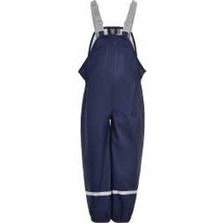 👉 Regenbroek blauw zwart PU 122 uniseks kinderen Color Kids - Kid's Pants maat 122, blauw/zwart 5714625166632