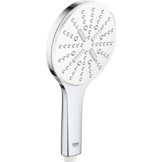 👉 Handdouche wit chroom Grohe Rainshower SmartActive 130 Rond 13 cm Chroom/Wit - 26574ls0 4005176485923