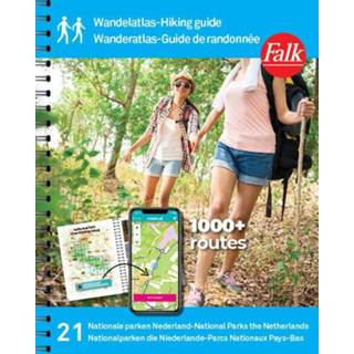 👉 Wandelgids 1 - Falk Wandelatlas Nederland 9789028703940