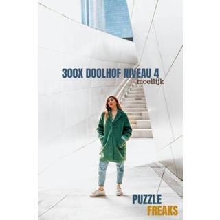 👉 300X DOOLHOF NIVEAU 4. moeilijk, Puzzle Freaks, Paperback 9789464188929