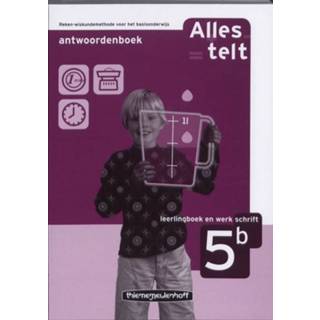 👉 Alles telt-2e dr Antwoordenbk 5B Leerlbk+Werkschr - Boek ThiemeMeulenhoff bv (9006632465)