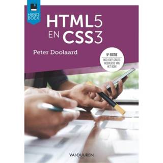 👉 Handboek HTML5 en CSS3, 5e editie - Peter Doolaard (ISBN: 9789463560818) 9789463560818