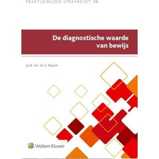 👉 Boek strafprocesrecht Wolters Kluwer Nederland De diagnostische waarde van bewijs - B.V. (9013133215) 9789013133219