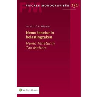 👉 Nemo tenetur in belastingzaken - L.C.A. Wijsman (ISBN: 9789013125818)