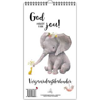 👉 Verjaardagskalender God houdt van jou! - (ISBN: 9789078893608) 9789078893608