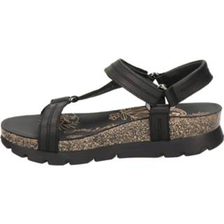 👉 Slee hakken leer zwart vrouwen Panama Jack Sandra Basics sleehak 8720251177925 872025117793