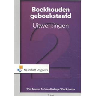 👉 Boekhouden geboekstaafd 2 - Boek Wim Broerse (9001889352)