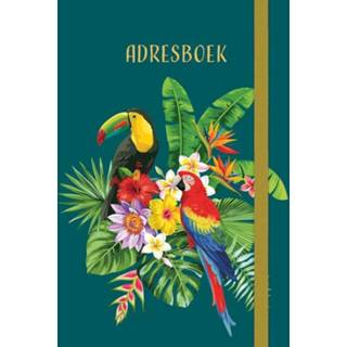 👉 Adresboek klein (klein) - Tropical Birds. ZNU, Hardcover 9789044758009