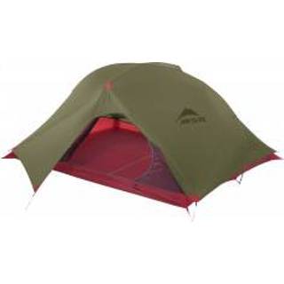 👉 Olijfgroen rood carbon 213 MSR - Reflex 3 Tent V4 3-persoonstent maat x 167 86 cm, olijfgroen/rood 40818103425