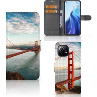 👉 Flipcover Xiaomi Mi 11 Flip Cover Golden Gate Bridge 8720215483277