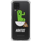 👉 Bumper hoesje Samsung Galaxy A12 Stevig Cactus Poo 8720215453676