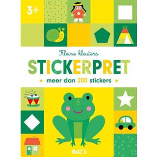 👉 Peuters Kleine Kleuters 0 - Stickerpret 3+ 9789403215570